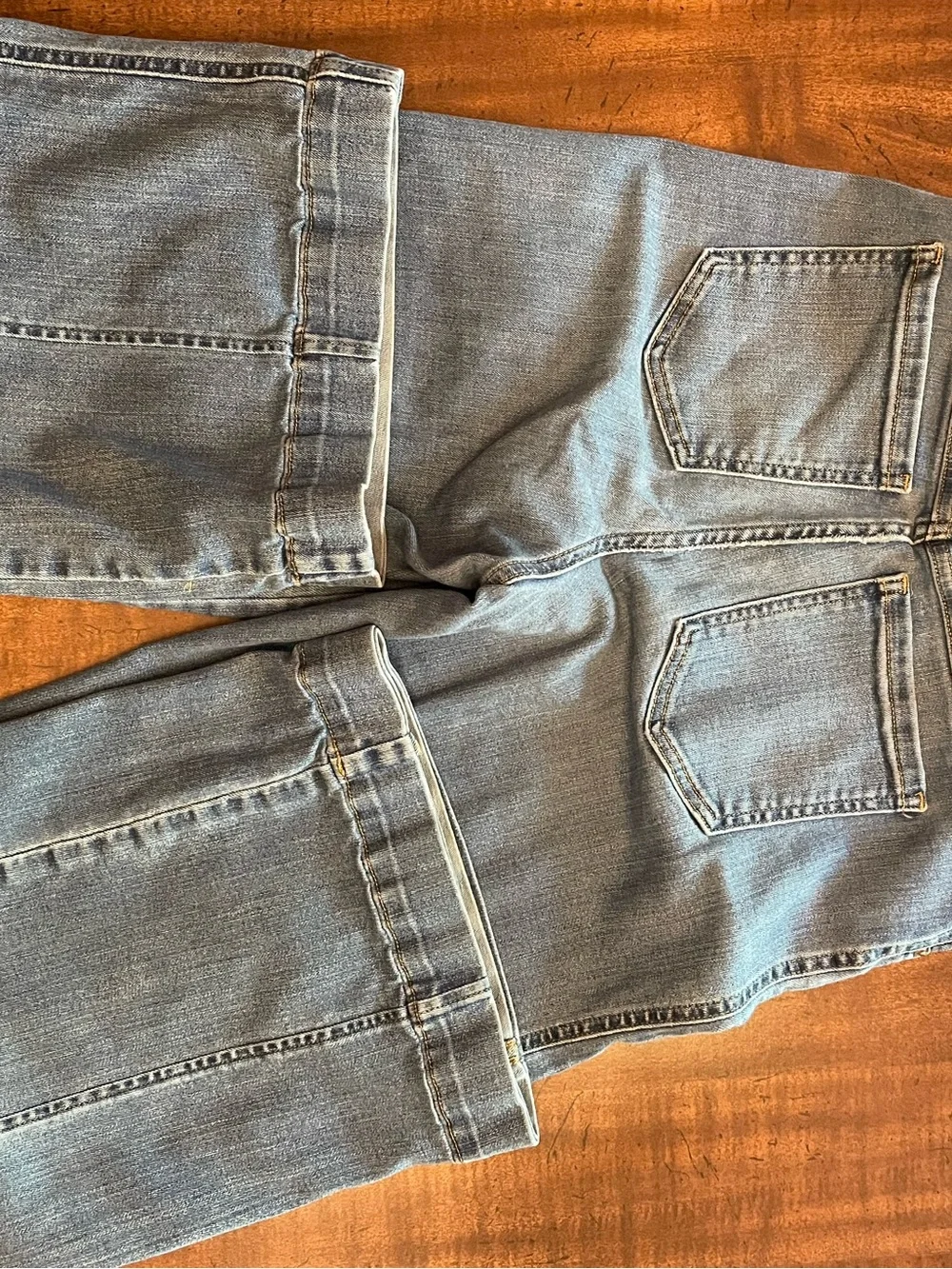 Spanx Pull-on Wide Leg Jeans - Size Small - Picture 6 of 7